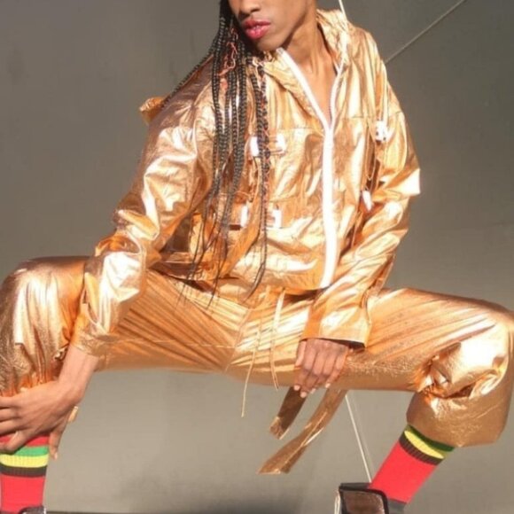 METALLIC FOIL JACKET - Picture 2 of 7